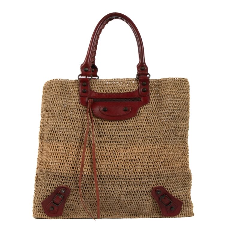 Balenciaga raffia on sale
