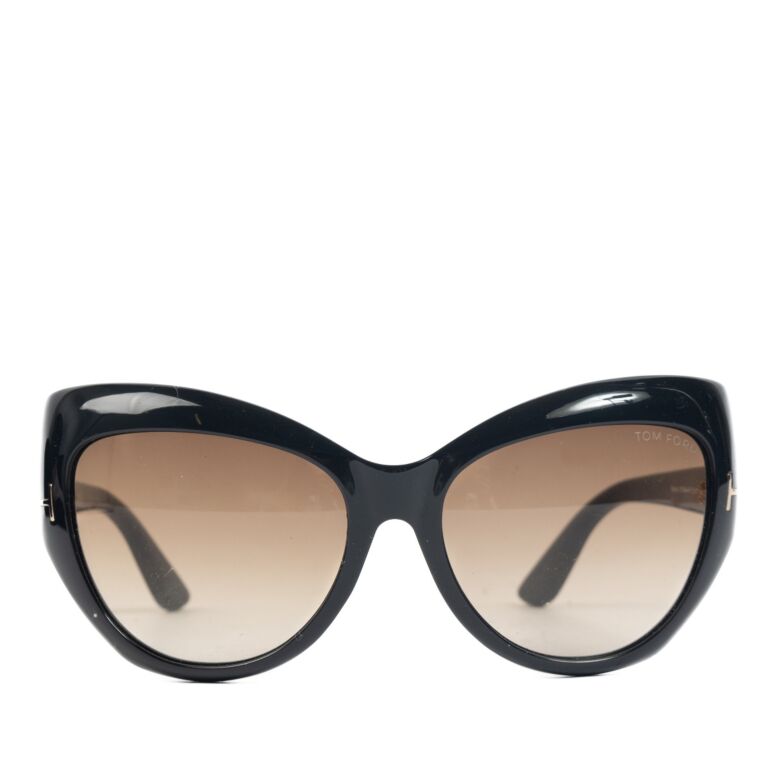 Tom Ford Black Sunglasses Labellov Buy and Sell Authentic Luxury