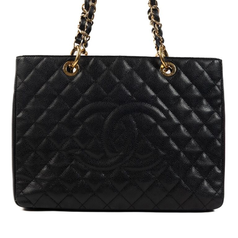 Chanel Shopping Tote GST Caviar Black