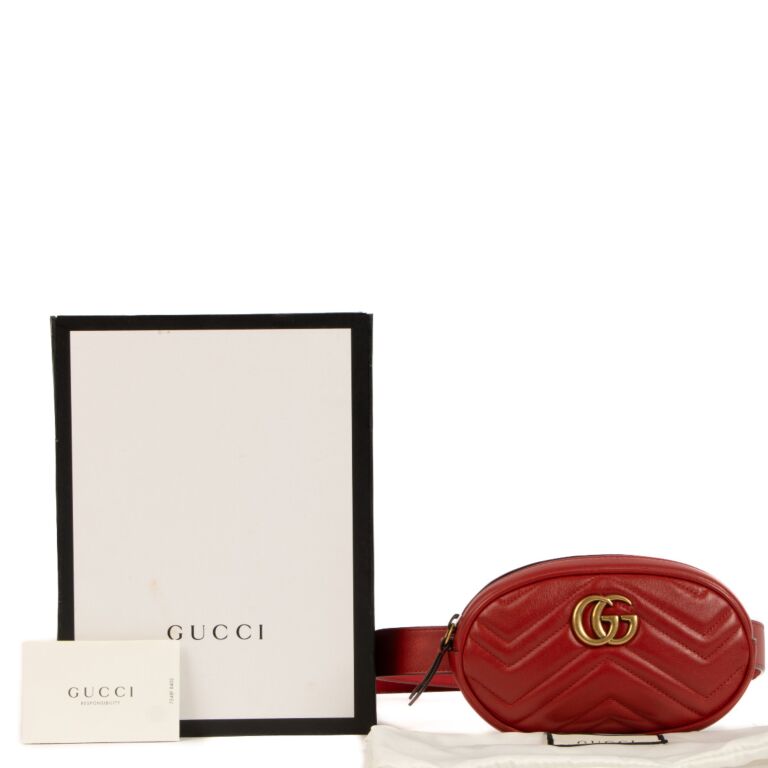 Gucci marmont belt bag price shop