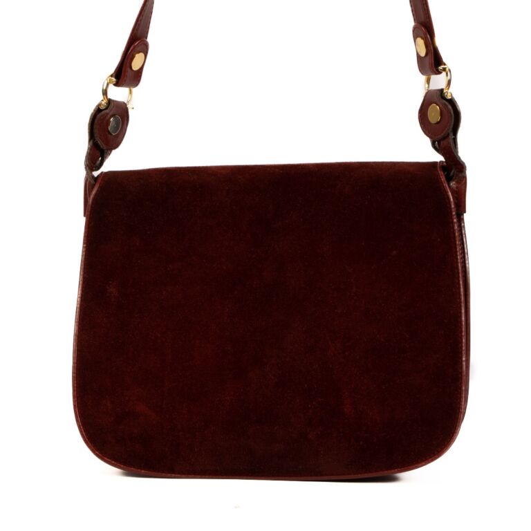 Suede messenger bag deals