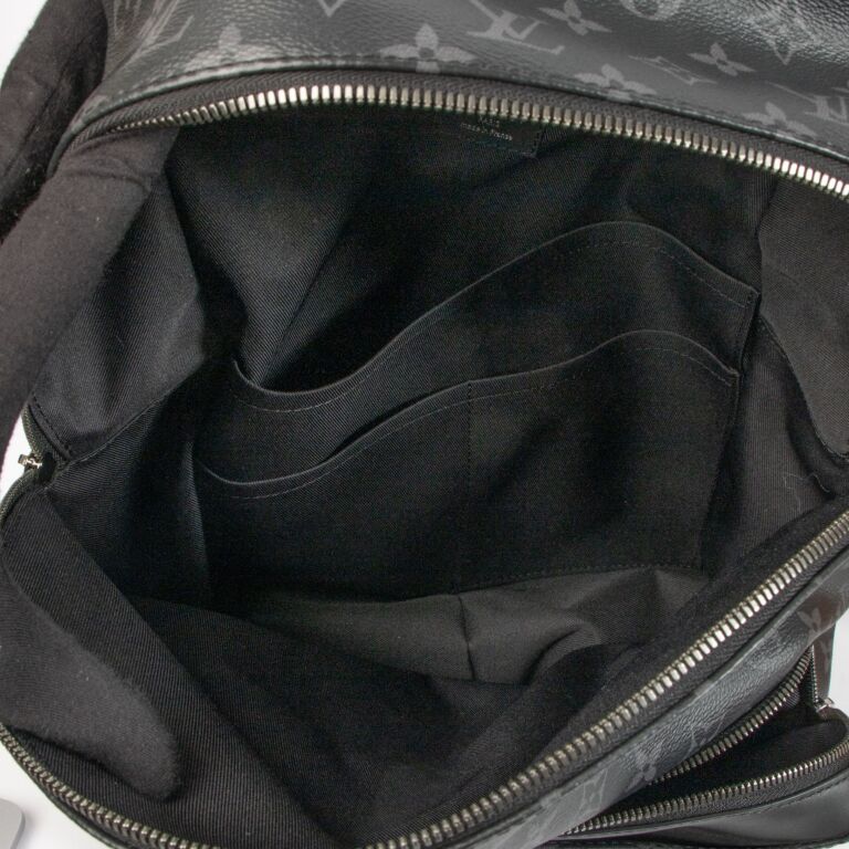 Louis Vuitton Apollo Backpack Monogram Eclipse Canvas Black