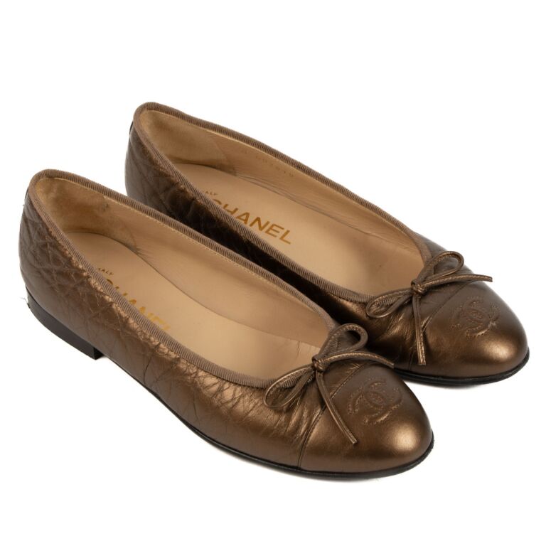 Bronze flats sales