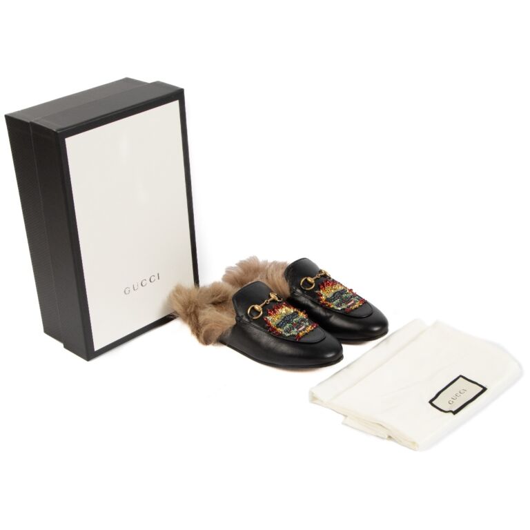 Gucci princetown deals angry cat