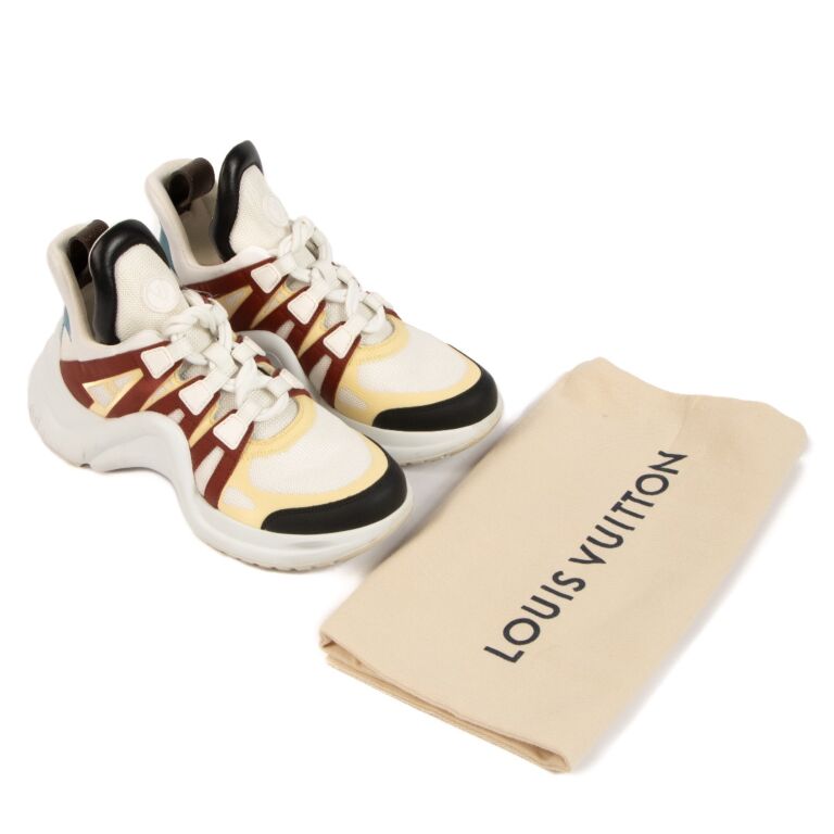 louis vuitton archlight sneakers black and white