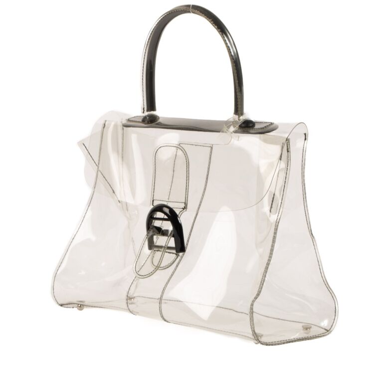 Delvaux pvc bag top