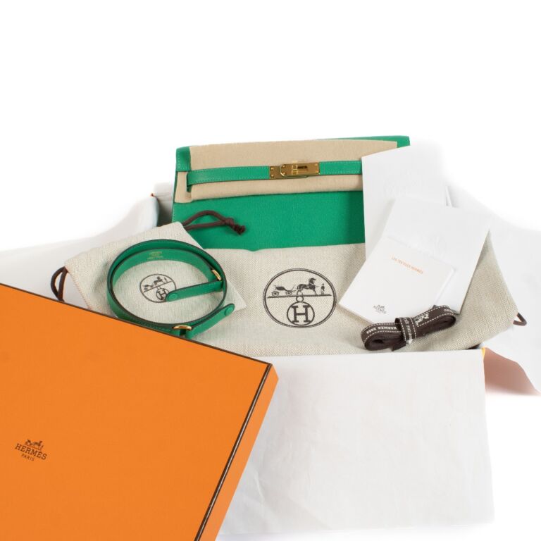 Hermès Kelly Elan Menthe Chevre Chamkila GHW ○ Labellov ○ Buy