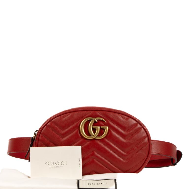 Gucci belt bag red shop