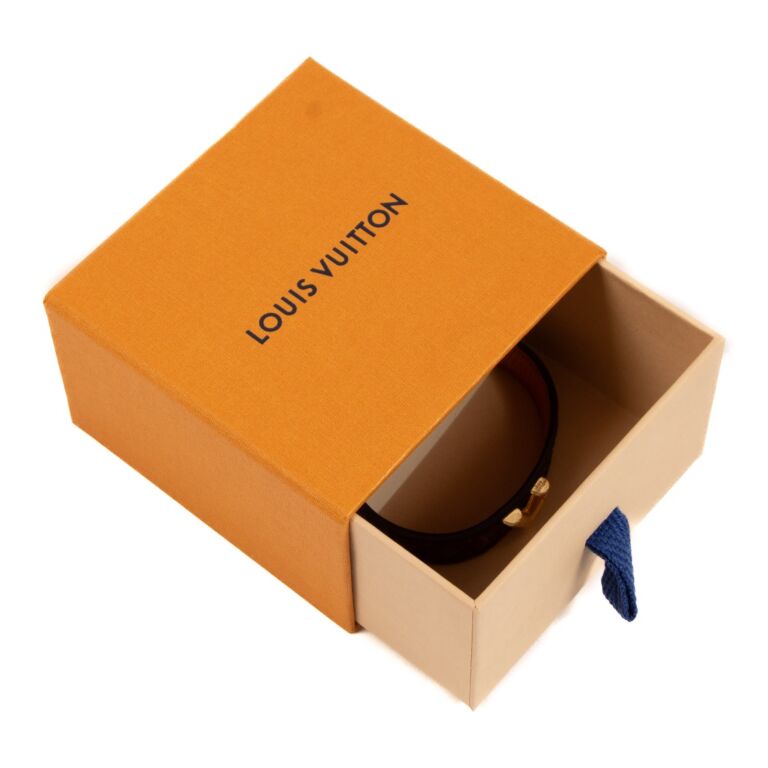 Classic Famous Louis Vuitton Orange Product Box Packaging with a