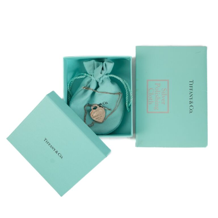 Tiffany Co. Return To Tiffany Sterling Silver Heart Tag