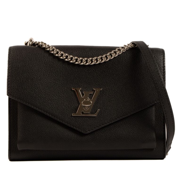 Louis Vuitton Black Chain MyLockMe Crossbody ○ Labellov ○ Buy and Sell  Authentic Luxury