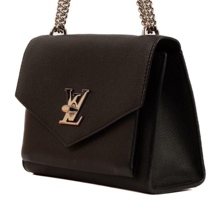 Louis Vuitton MyLockMe Chain Bag, Black, One Size