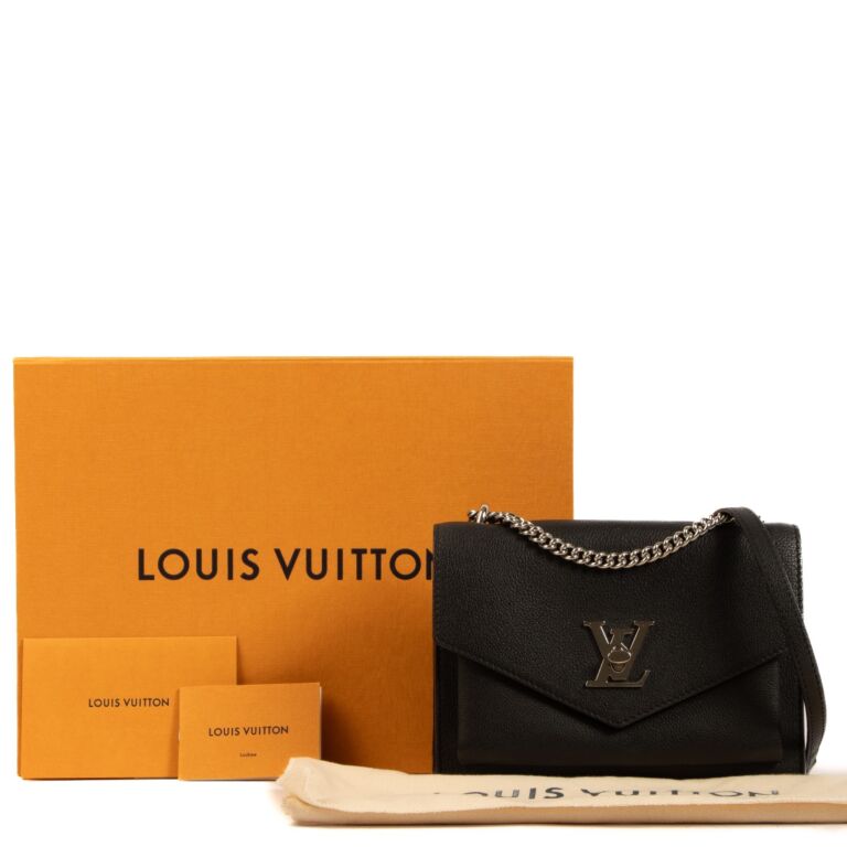 Louis Vuitton Black Chain MyLockMe Crossbody ○ Labellov ○ Buy and Sell  Authentic Luxury