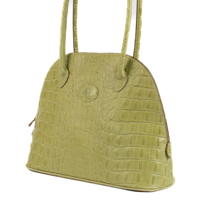 Mulberry グリーンレザー バッグ Mulberry レザー ショルダーバッグ | グリーン | FARFETCH JP