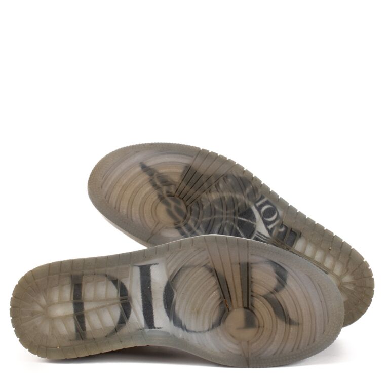 Dior Air Jordan 1 Retro Low Sneakers - Size 40 ○ Labellov