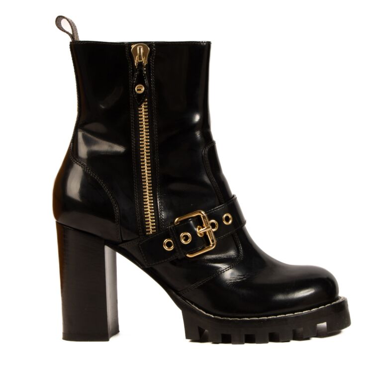 Louis vuitton moto boots hotsell
