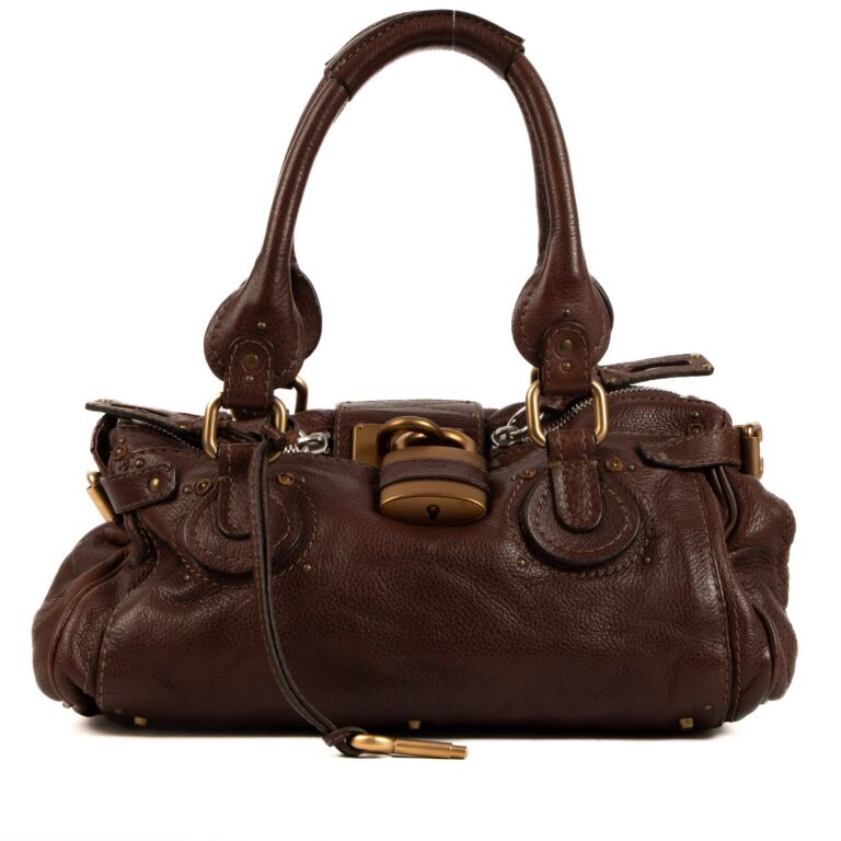 Chloe leather paddington bag sales