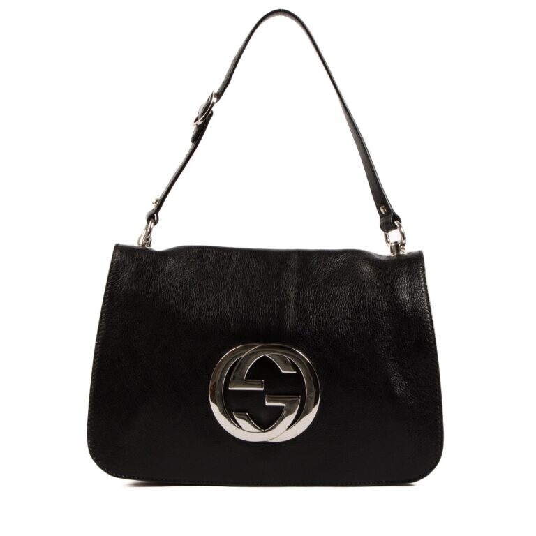Gucci black 2025 and silver bag