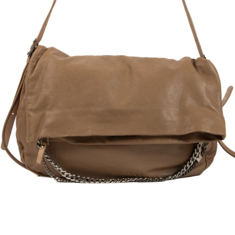 Jimmy choo beige bag 2025