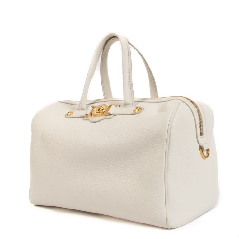 Versace purse white shop