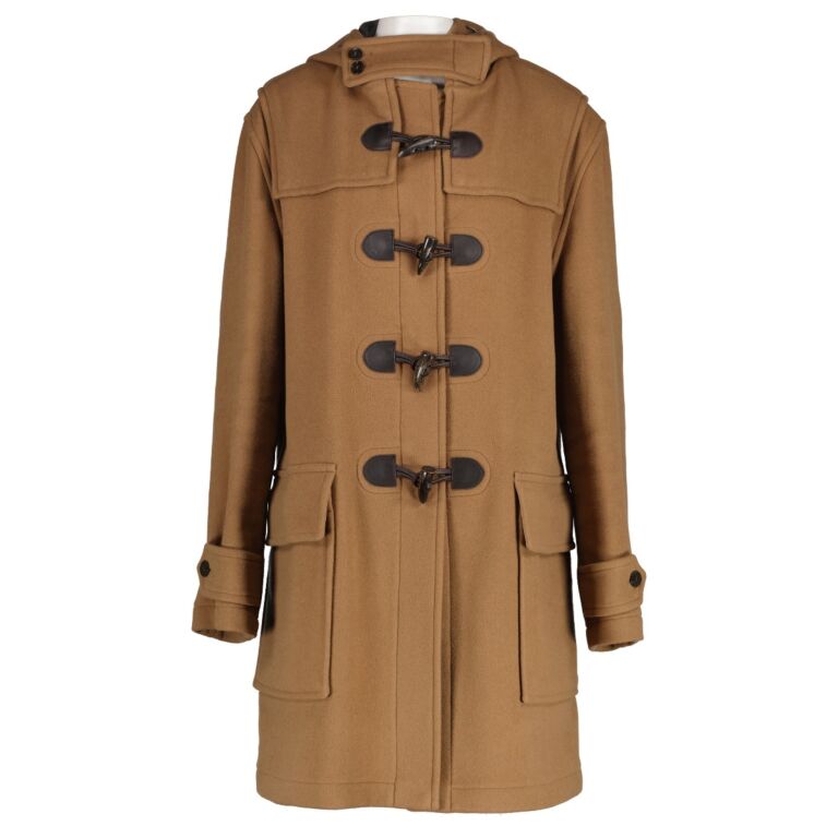 Burberry duffle discount coat camel