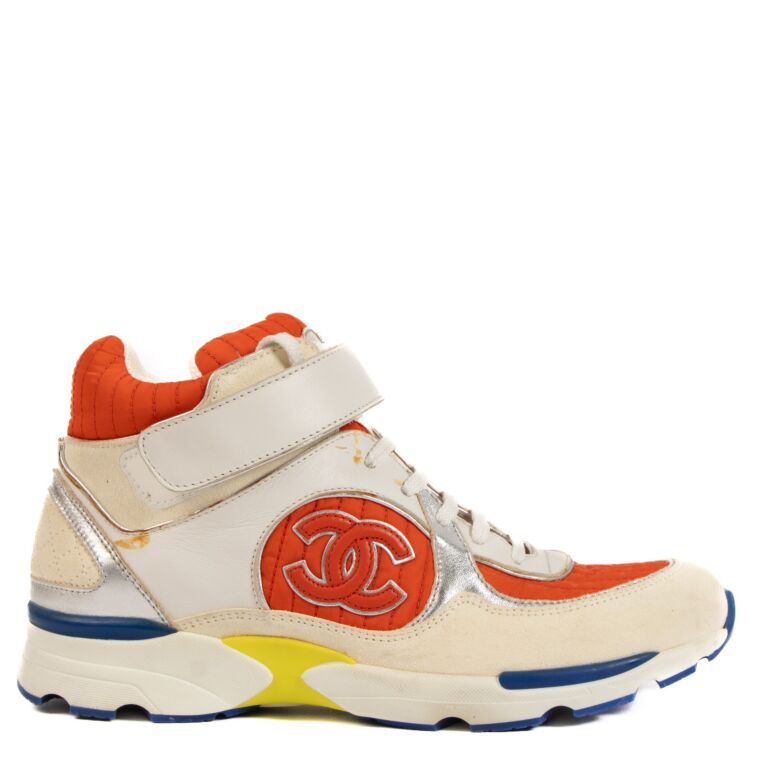 Chanel Multicolor High Top Sneakers size 39 Labellov Buy