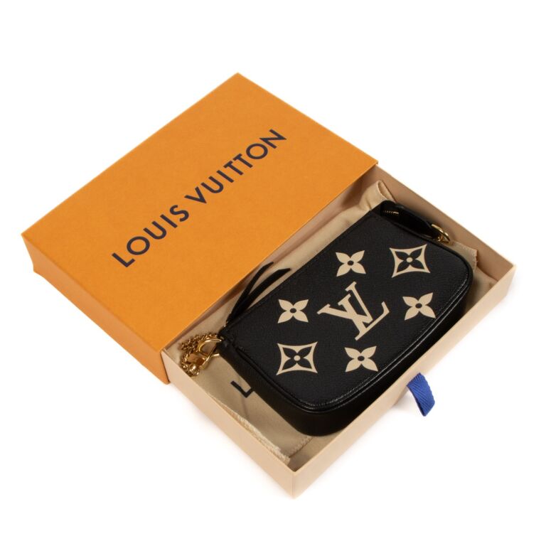 Louis Vuitton Bi Color Monogram Empreinte Pochette Mini