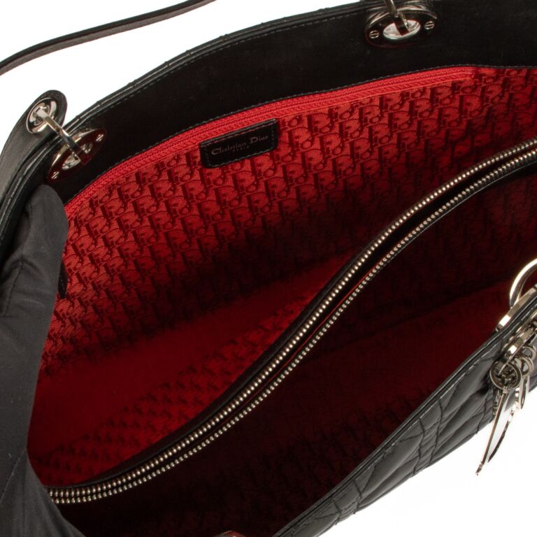 バッグ Christian Dior LEATHER TOTE HAND BAG bolso-christian-dior-tote-de-