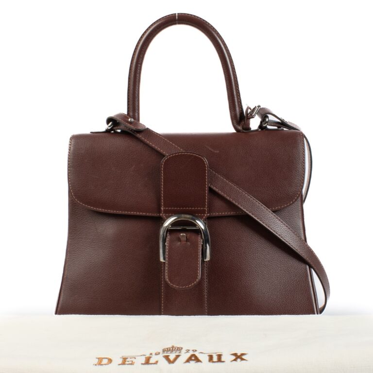 DELVAUX Brillant MM ロデオカーフ バッグ AA0483AAU0 Delvaux Burgundy Jumping Brillant MM ○ Labellov ○ Buy and