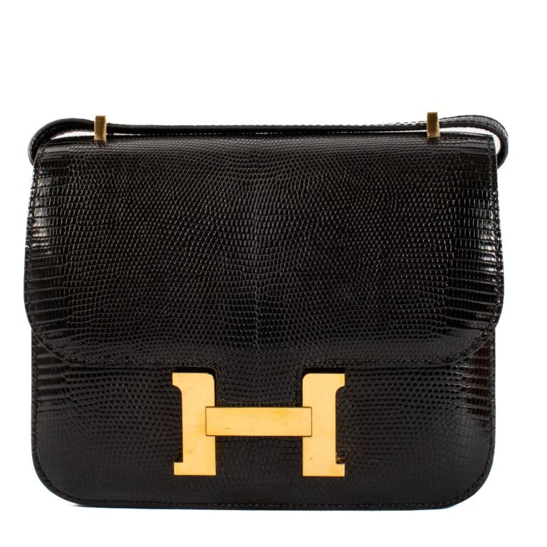 Hermes black constance bag shop