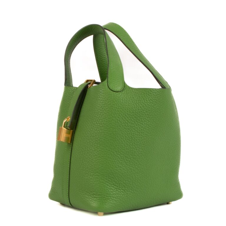 【HERMES】ピコタンPicotinLock18 Eclatbag Palladium VertYucca Picotin Lock 18 bag | Hermès USA