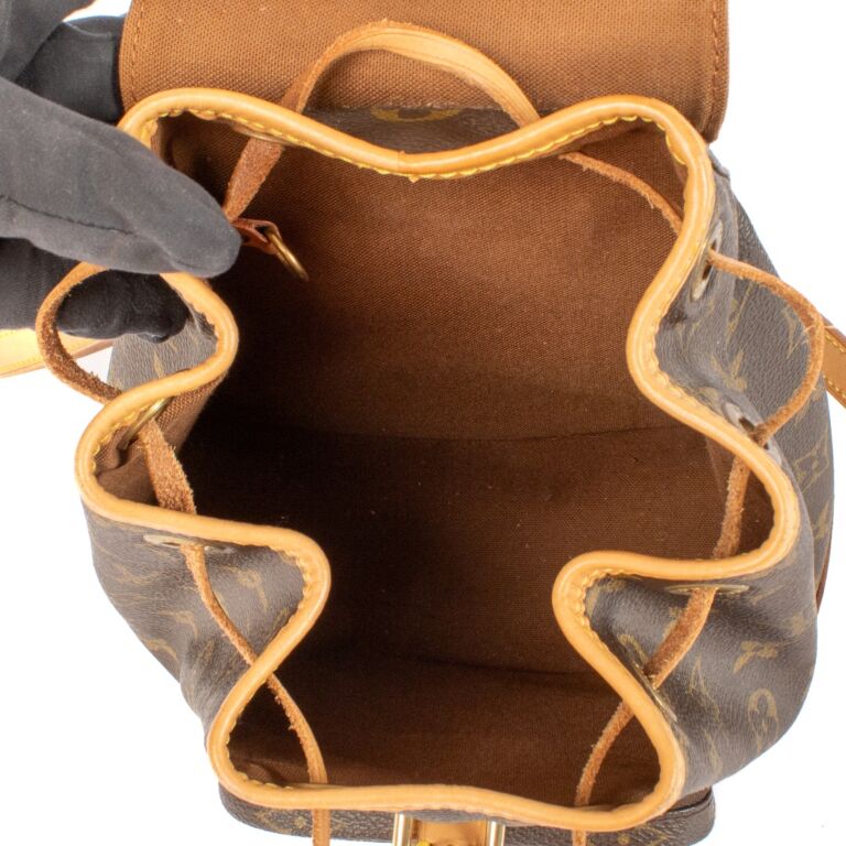 Louis Vuitton Monogram Montsouris PM Backpack ○ Labellov