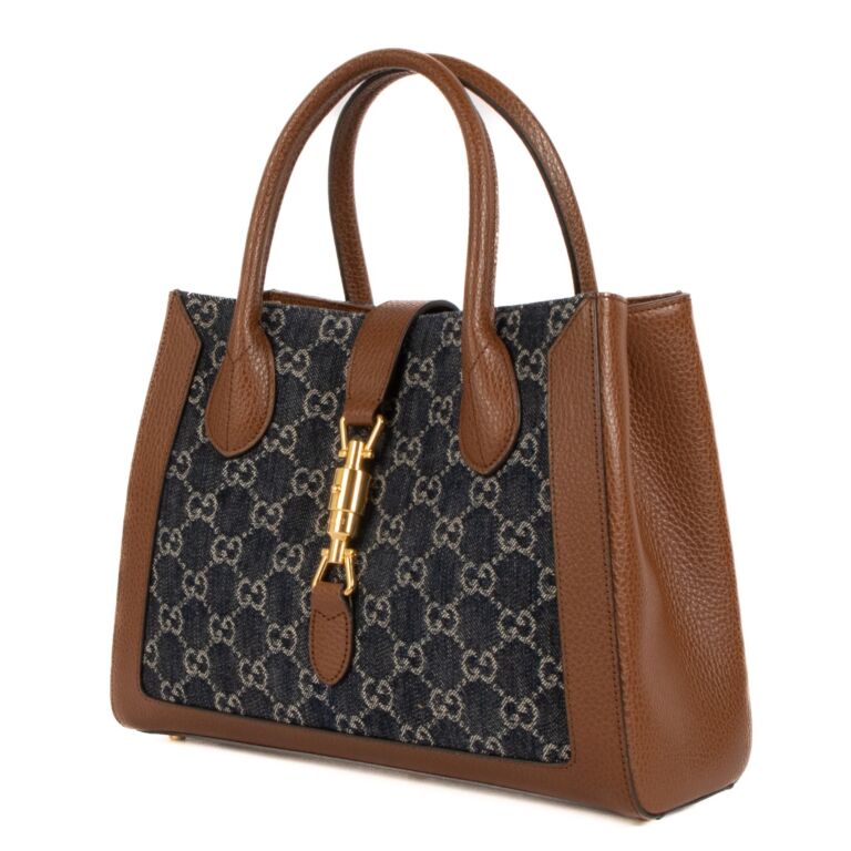 Gucci denim tote sales
