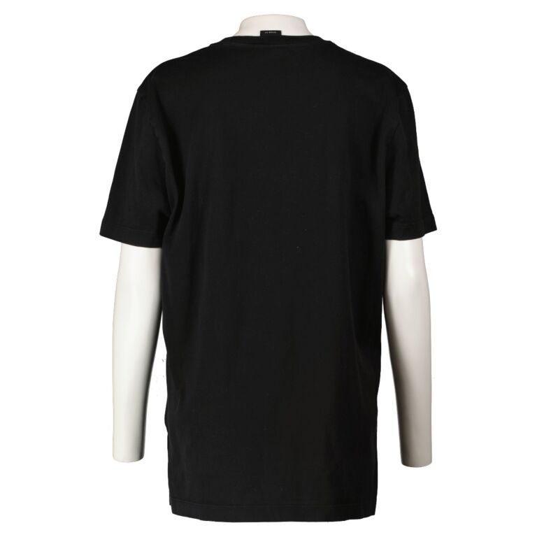 Versace Black Via Gesù T-Shirt - Size L ○ Labellov ○ Buy and
