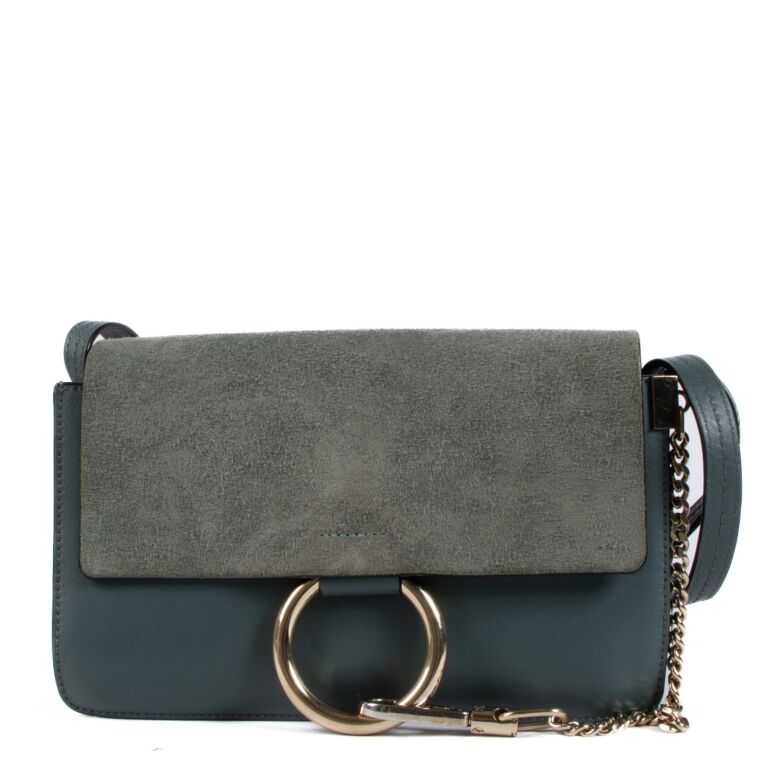 Chloe faye blue bag deals