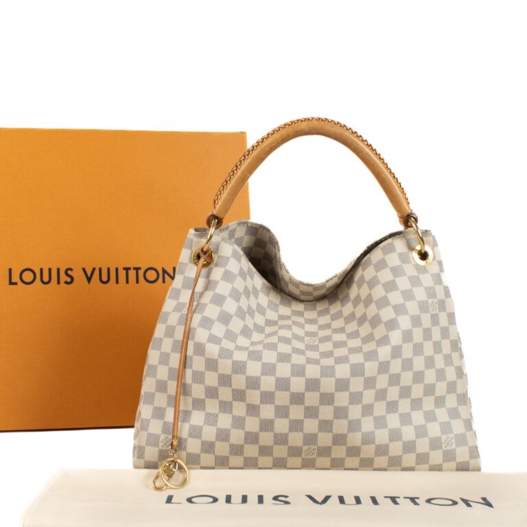 Louis Vuitton Damier Azur Canvas Artsy GM Shoulder Bag