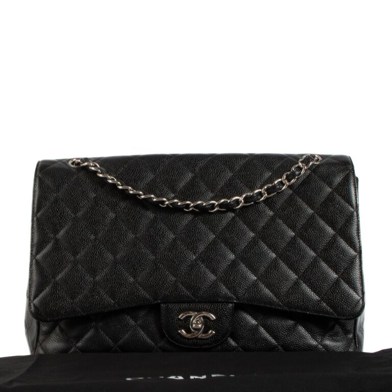 Maxi flap bag new arrivals with top handle chanel