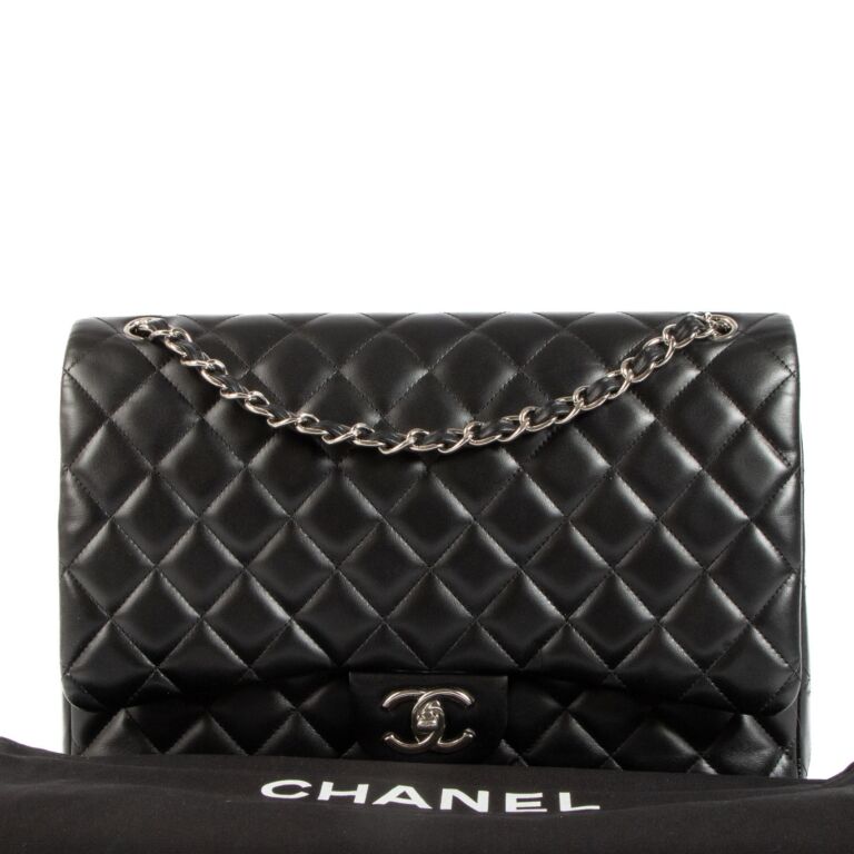 Chanel classic maxi shop flap bag price
