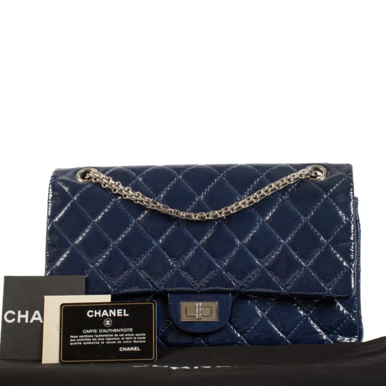 Chanel 2.55 blue new arrivals