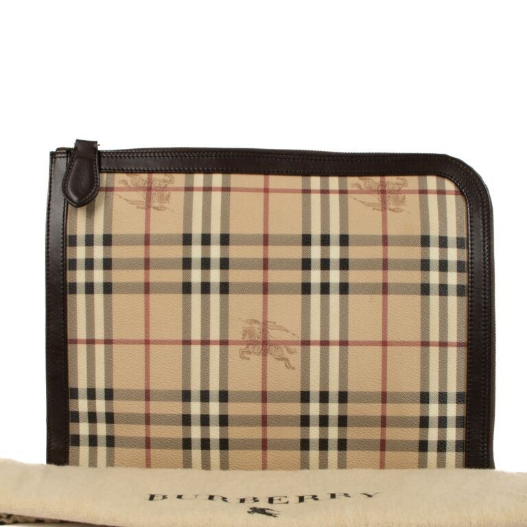 Burberry document case new arrivals