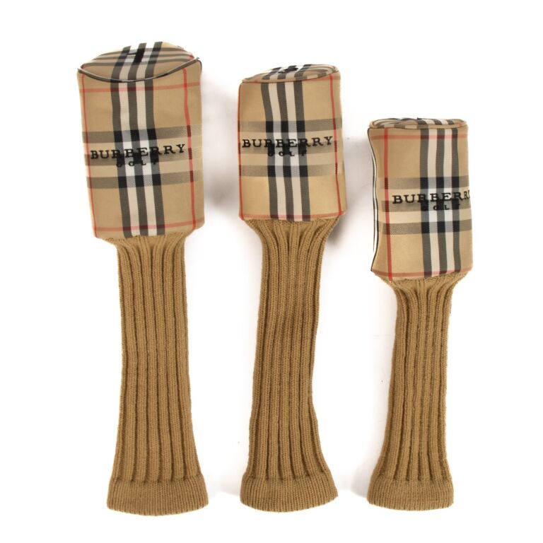 Burberry Check Golf Club Head Cover Set ○ Labellov ○ Buy