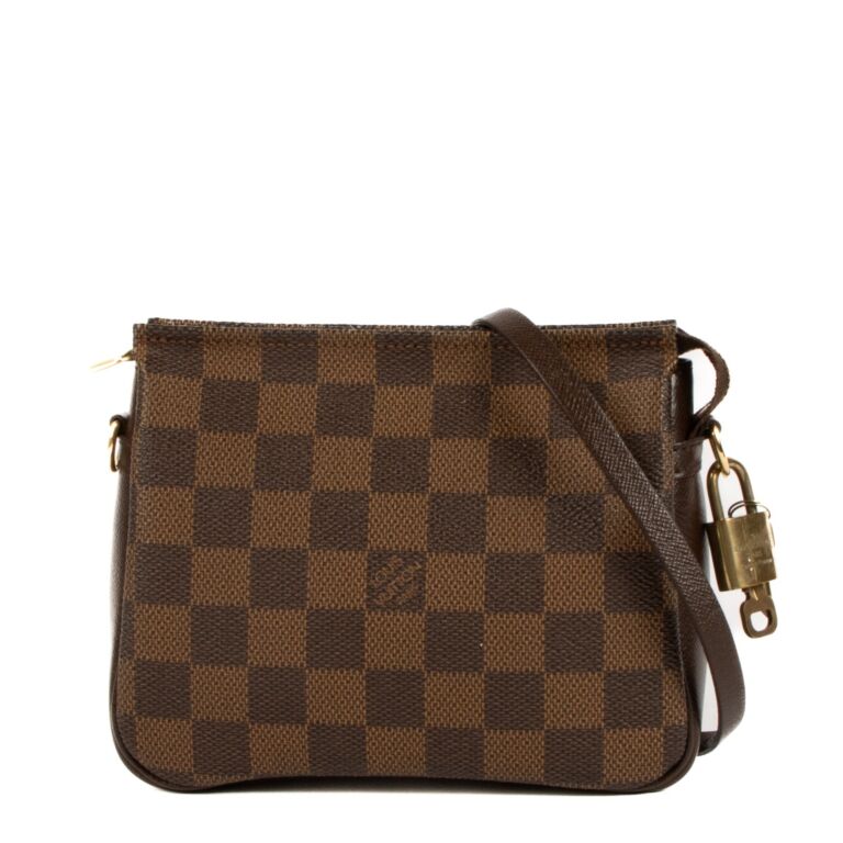Louis Vuitton Damier Ebene Canvas Trousse Pochette Labellov