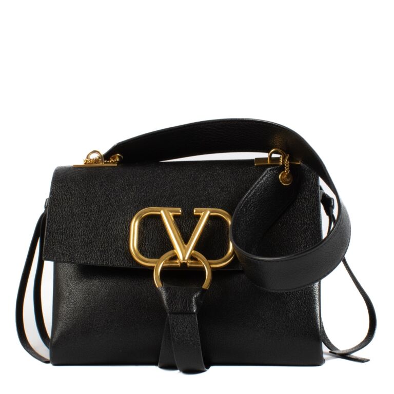 Valentino v ring crossbody bag top