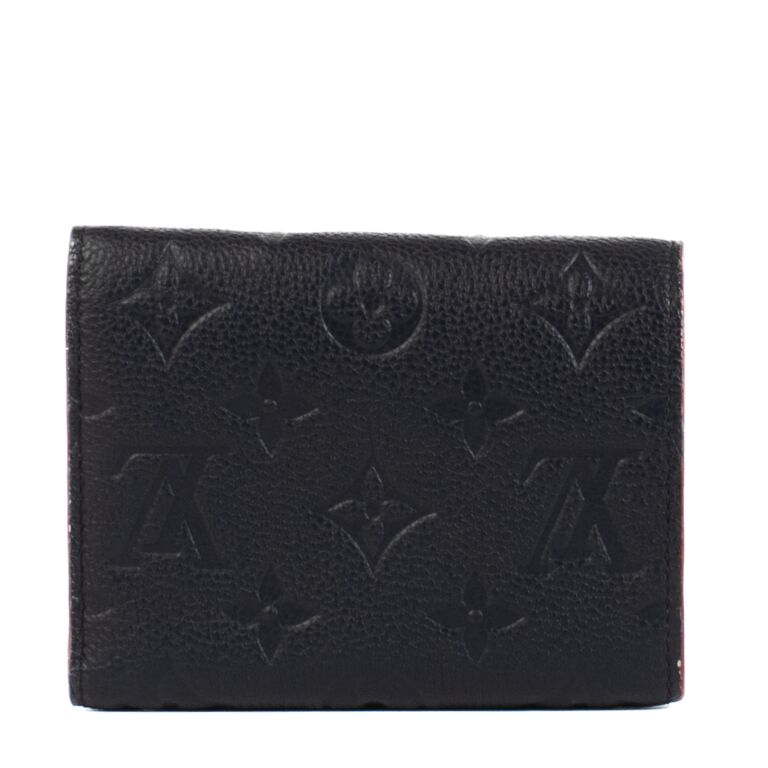 小物 Louis Vuitton Victorine Wallet Noir Louis Vuitton Victorine Wallet Black in Monogram Empreinte