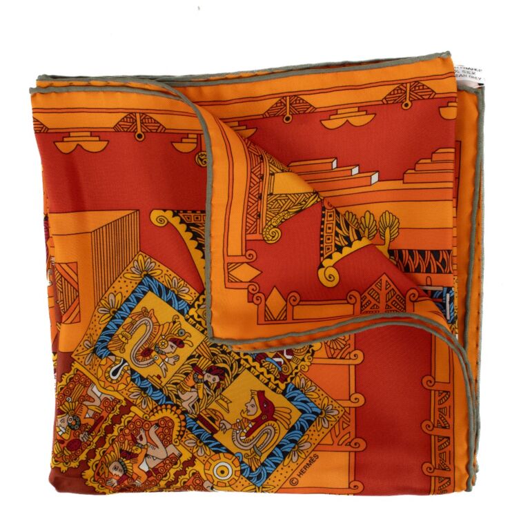 スーパーセール 目玉商品 Astres Silk Multicolor Hermès Et Scarf 90 Carré Soleils 小物