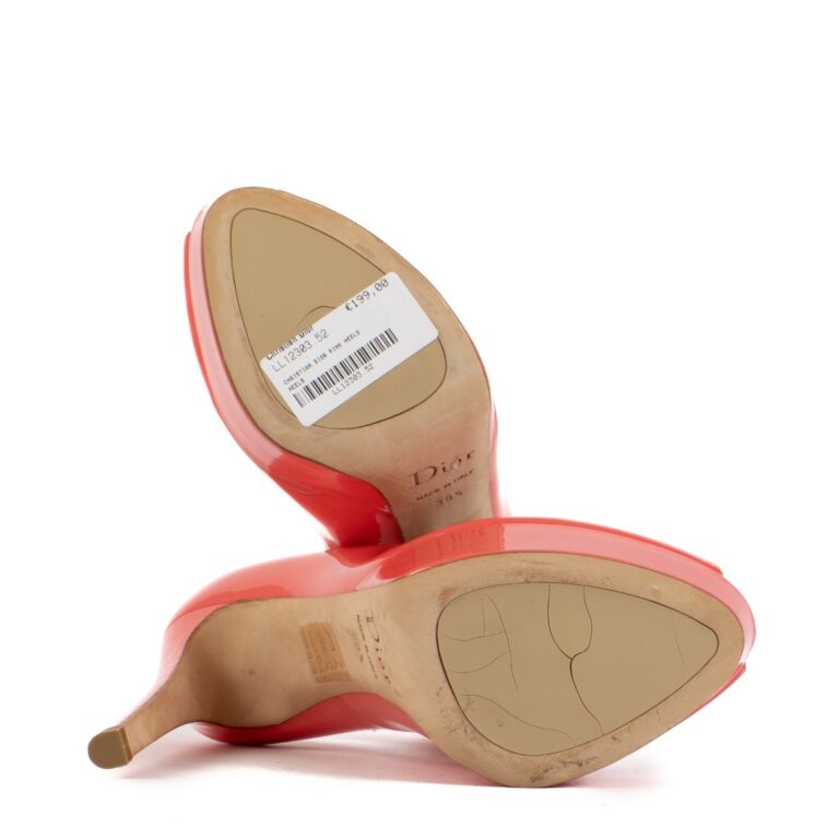 Dior heels pink discount