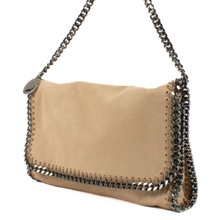 Stella McCartney Beige Falabella Shoulder Bag ○ Labellov