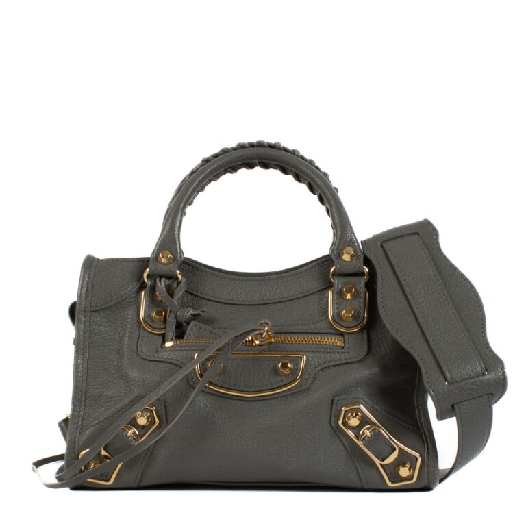 Balenciaga grey bag store