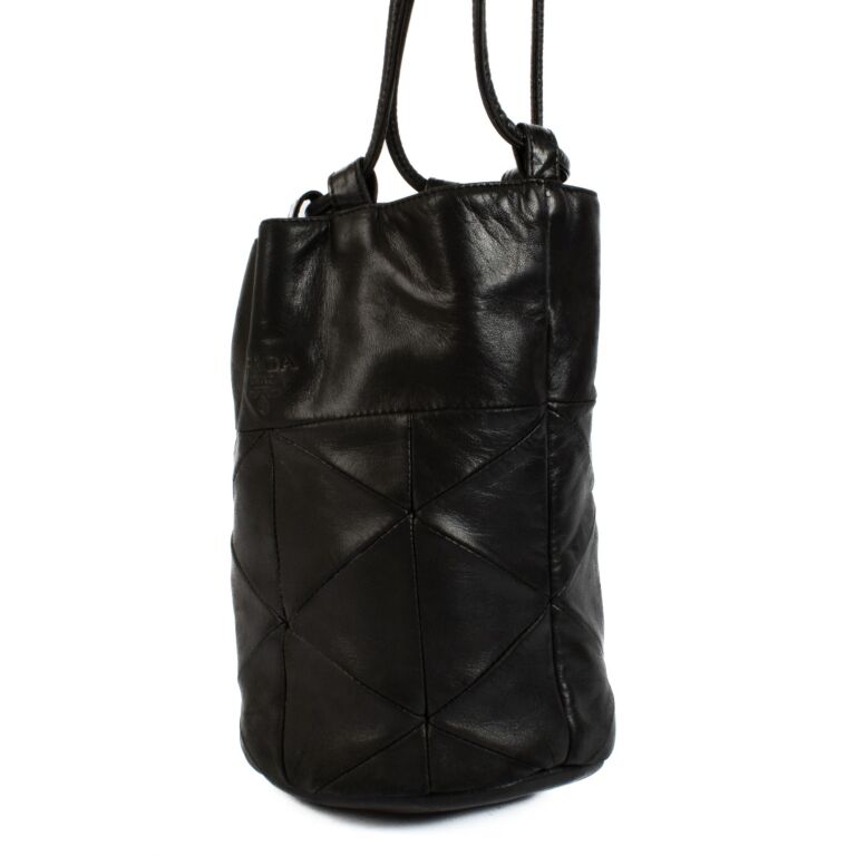 Prada Black Small Bucket Bag ○ Labellov ○ Buy and Sell