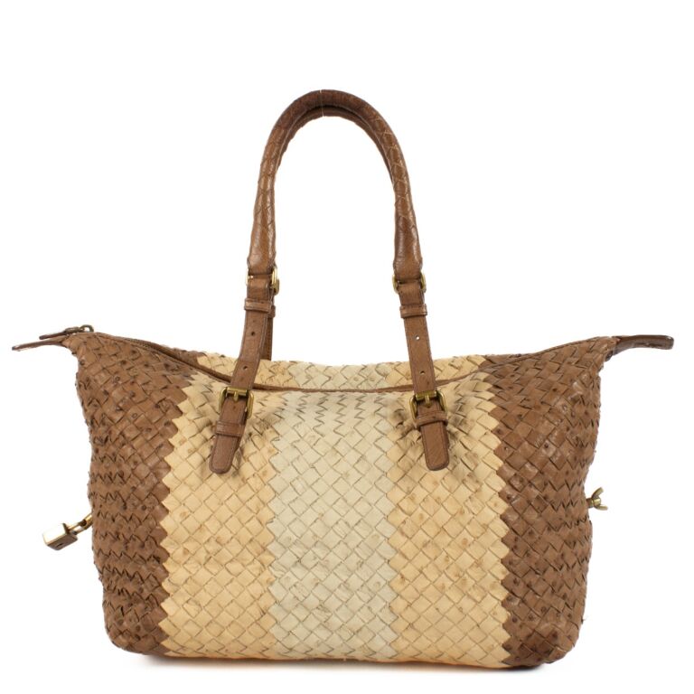 Bottega veneta ostrich bag on sale